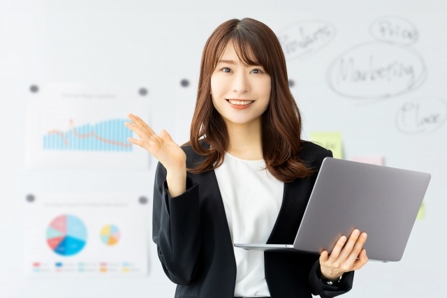 オペレーターの女性