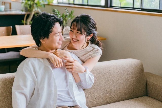 仲のいいカップル
