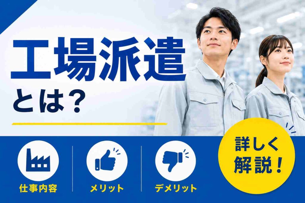 工場派遣とは詳しく解説